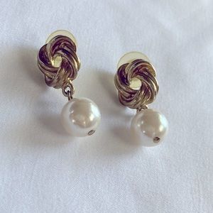 Charming Charlie’s Pearl Pierced Earrings
